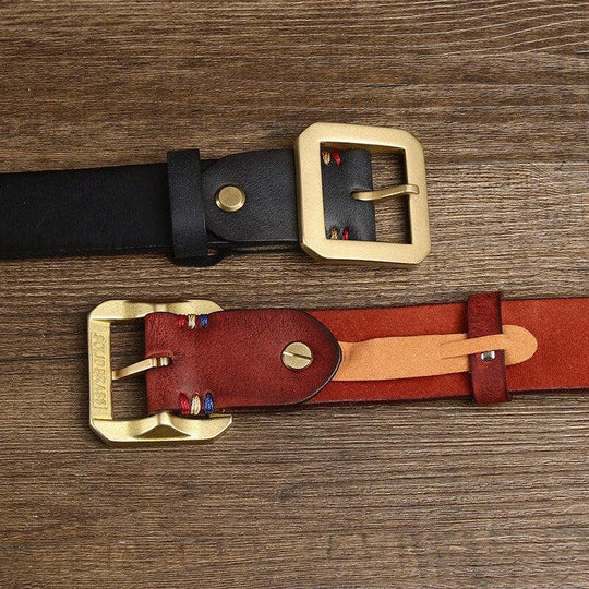 Affordable Leather Belt For Women, Cretlu Model - Leather Purse Backpack