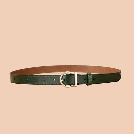 Fashion Dress Leather Belt For Women, Duva Model - Leather Purse Backpack