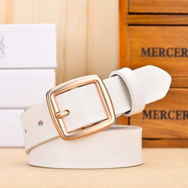 Minimalist Leather Belt For Women, Endzela Model - Leather Purse Backpack