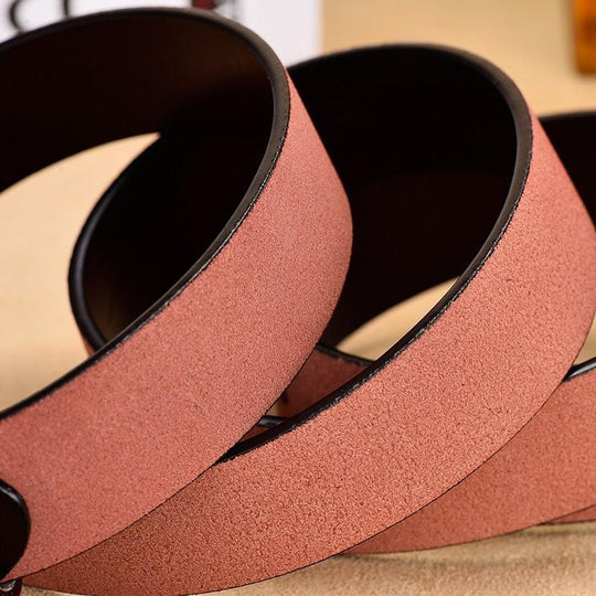 Minimalist Leather Belt For Women, Endzela Model - Leather Purse Backpack