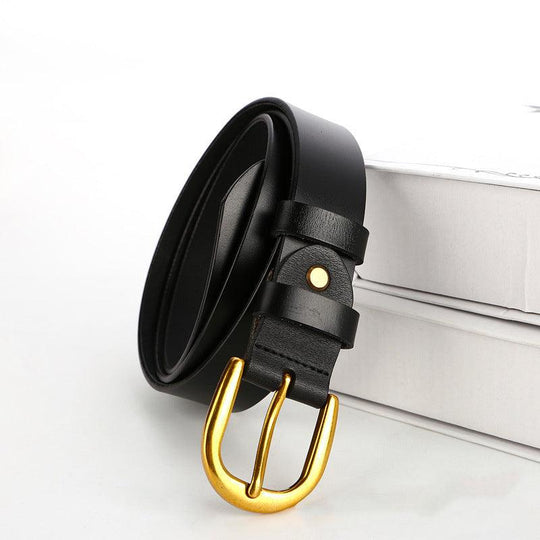 Luxury Office Leather Belt For Women, Kathryn Model - Leather Purse Backpack