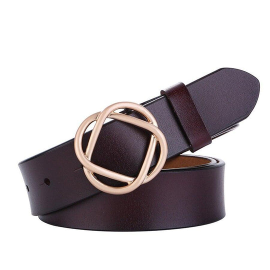 Stylish Dress Leather Belt For Women, Mariami Model - Leather Purse Backpack