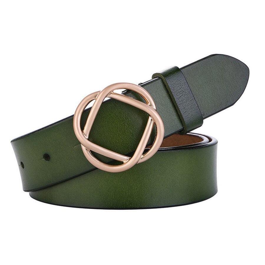 Stylish Dress Leather Belt For Women, Mariami Model - Leather Purse Backpack