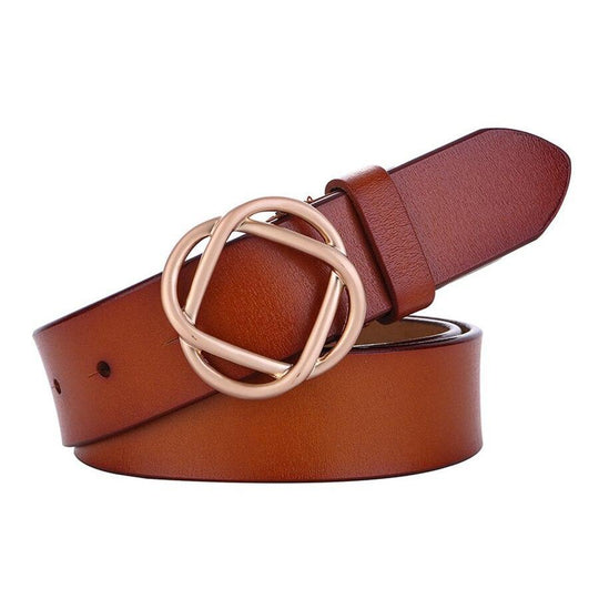 Stylish Dress Leather Belt For Women, Mariami Model - Leather Purse Backpack
