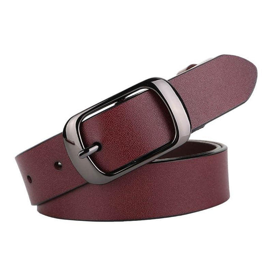 Luxury Custom Leather Belt For Women, Marta Model - Leather Purse Backpack