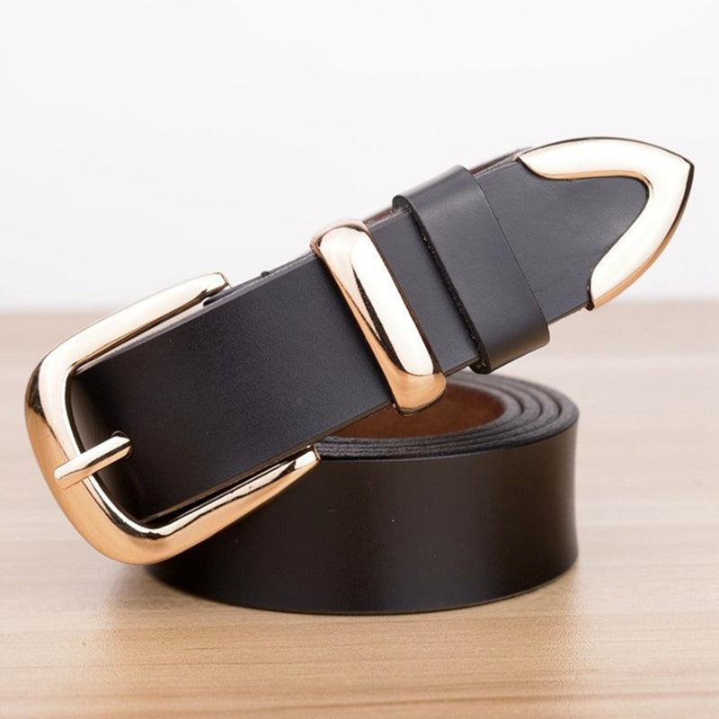 Unique Fashion Leather Belt For Women, Nina Model - Leather Purse Backpack