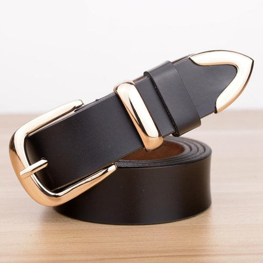 Unique Fashion Leather Belt For Women, Nina Model - Leather Purse Backpack