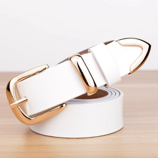 Unique Fashion Leather Belt For Women, Nina Model - Leather Purse Backpack