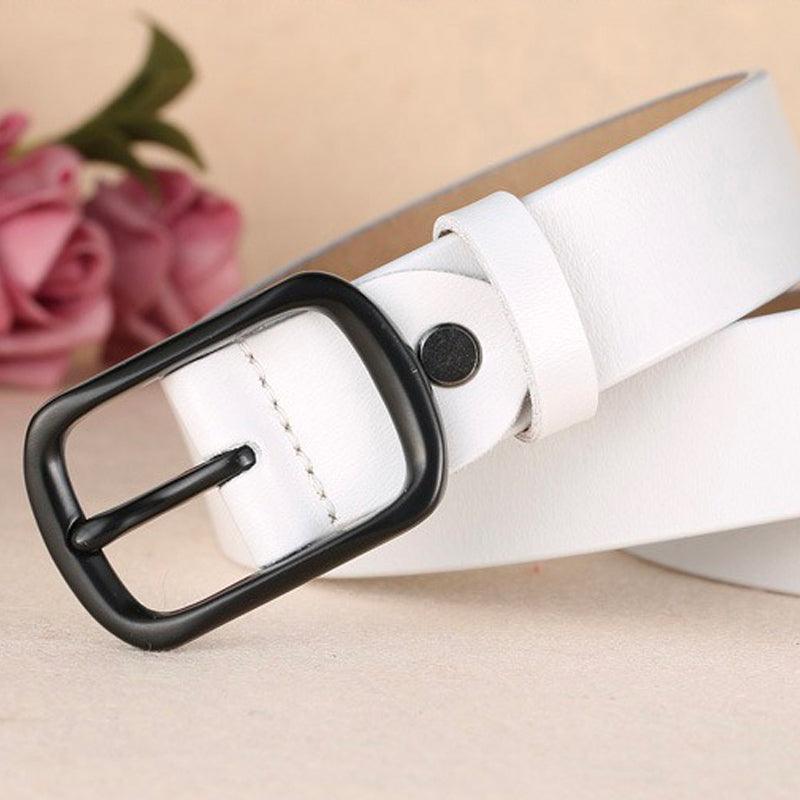 High-quality Leather Belt For Women, Nino Model - Leather Purse Backpack