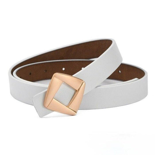 Affordable Leather Belt For Women, Pridoni Model - Leather Purse Backpack