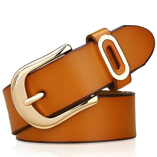 Affordable Leather Belt For Women, Sara Model - Leather Purse Backpack