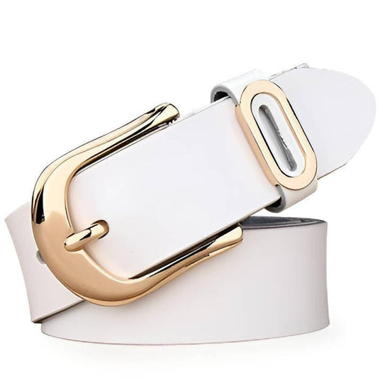 Affordable Leather Belt For Women, Sara Model - Leather Purse Backpack