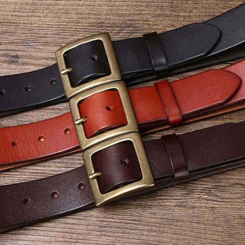 Handmade Custom Leather Belt For Women, Stenia Model - Leather Purse Backpack