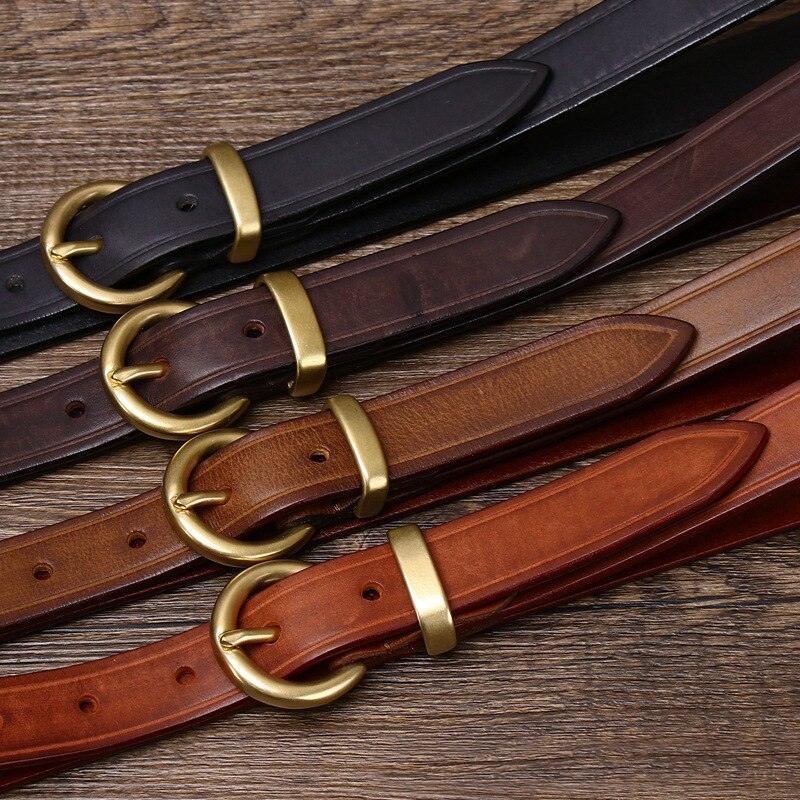 Elegant Formal Leather Belt For Women, Taria Model - Leather Purse Backpack