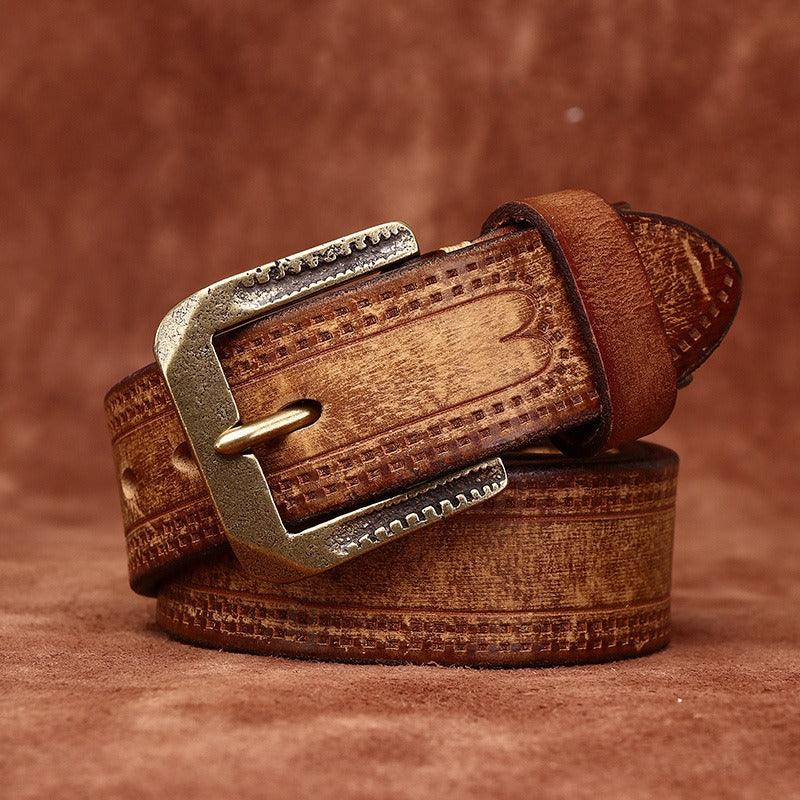 Functional Leather Belt For Women, Aarushi Model - Leather Purse Backpack