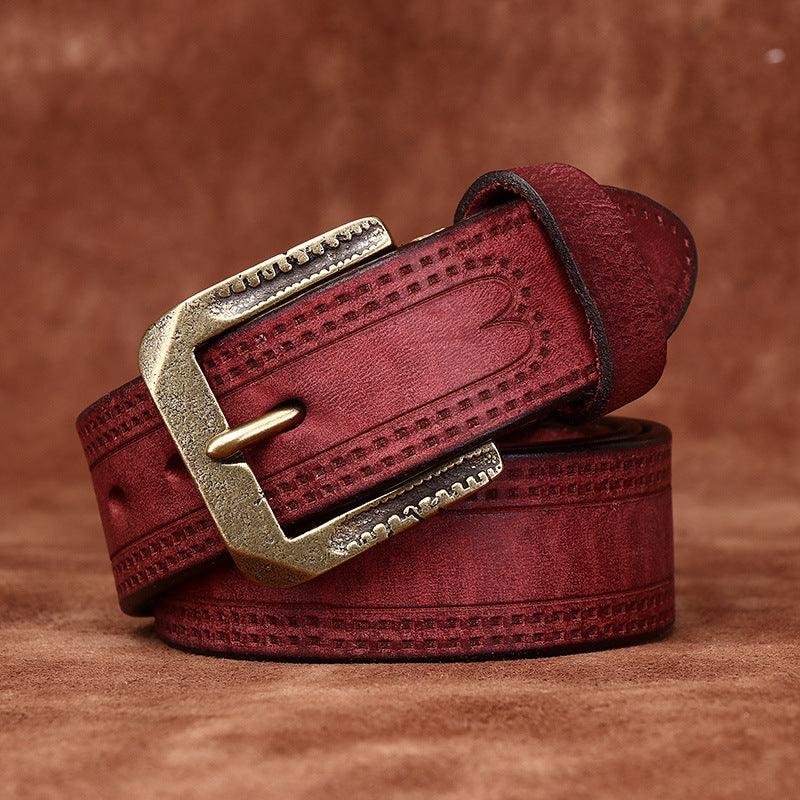 Functional Leather Belt For Women, Aarushi Model - Leather Purse Backpack