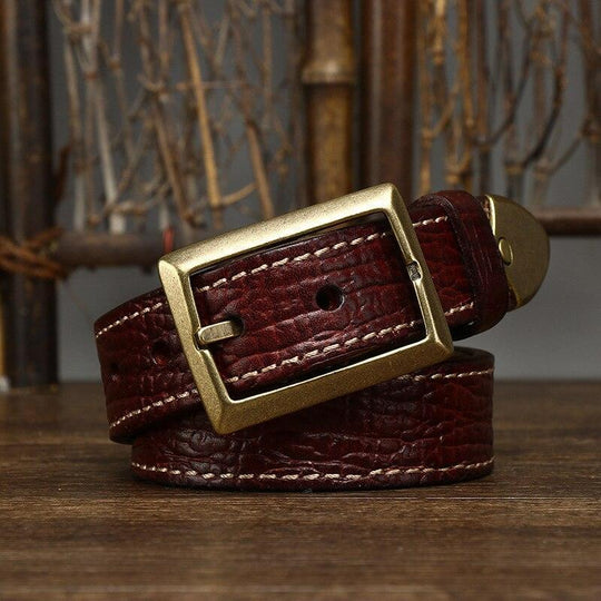 Affordable Leather Belt For Women, Avainia Model - Leather Purse Backpack