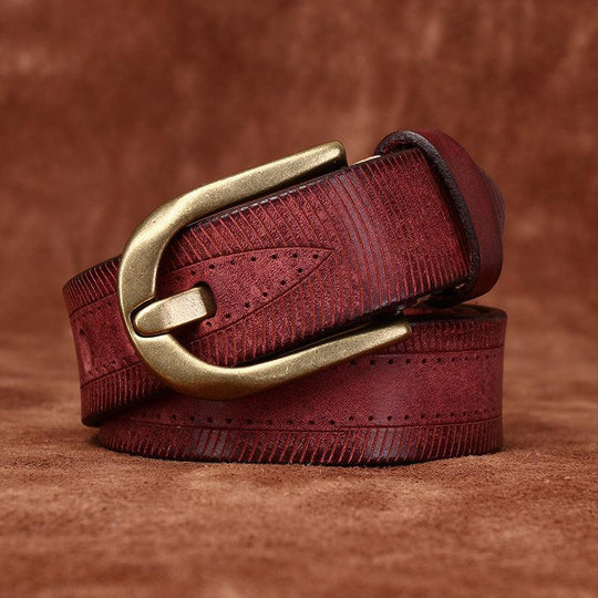 Western Best Leather Belt For Women, Diya Model - Leather Purse Backpack