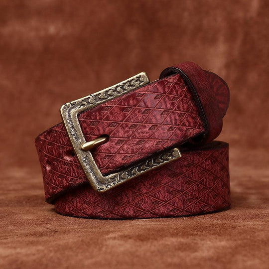 Elegant Custom Leather Belt For Women, Priyanka Model - Leather Purse Backpack