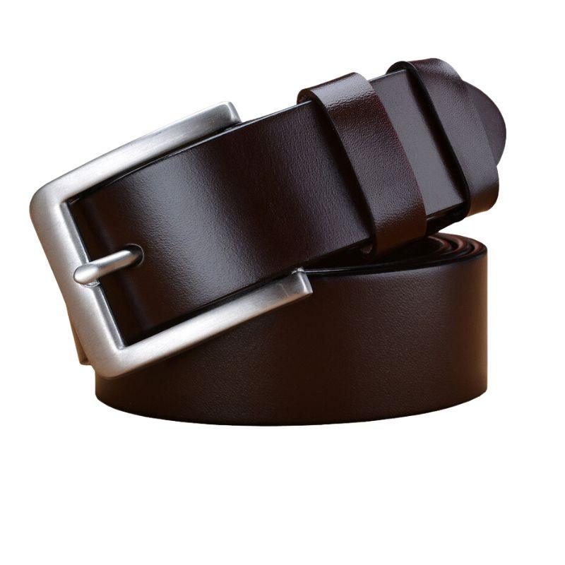 Full Grain Leather Belt For Men, Elegant Model - Leather Purse Backpack