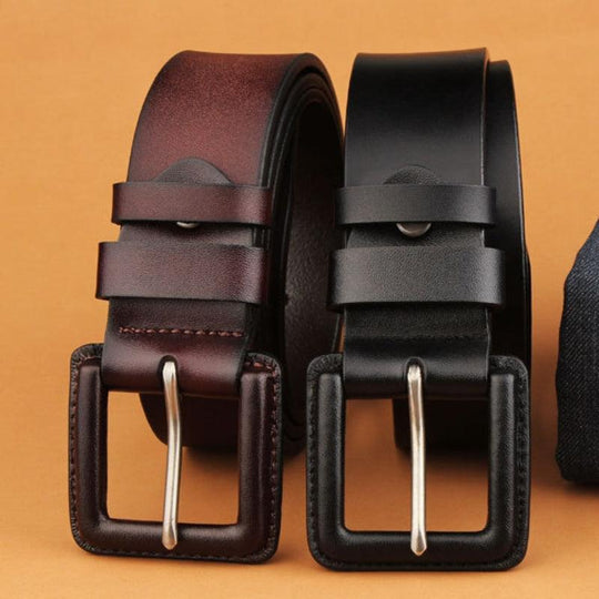 Designer Office Leather Belt For Women, Kent Model - Leather Purse Backpack