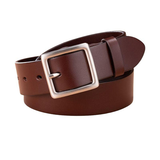Leather Belt For Women in Full Grain Leather, Nereo Model - Leather Purse Backpack