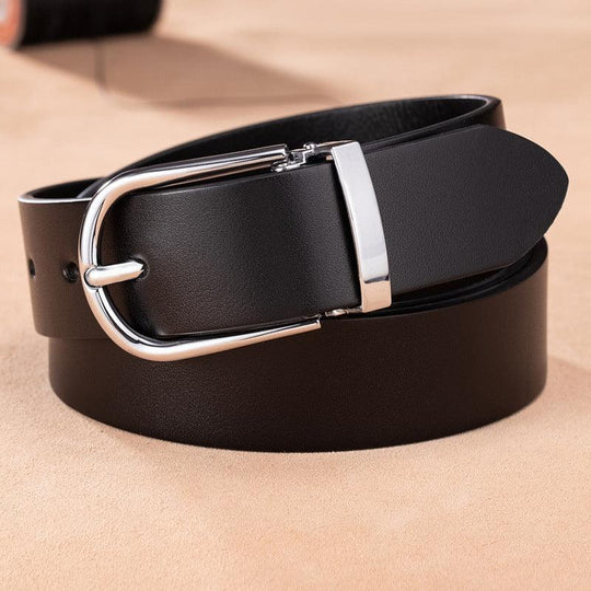 Affordable Leather Belt For Women, Larry Model - Leather Purse Backpack