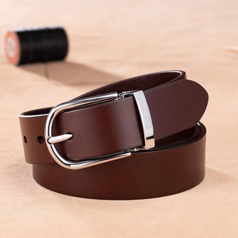 Affordable Leather Belt For Women, Larry Model - Leather Purse Backpack