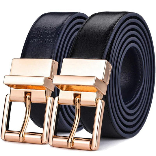 Reversible 2 in 1 Leather Belt For Women, Camille Model - Leather Purse Backpack