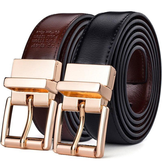Reversible 2 in 1 Leather Belt For Women, Camille Model - Leather Purse Backpack