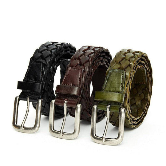 Fashion Braided Leather Accessory, Ernest Model - Leather Purse Backpack