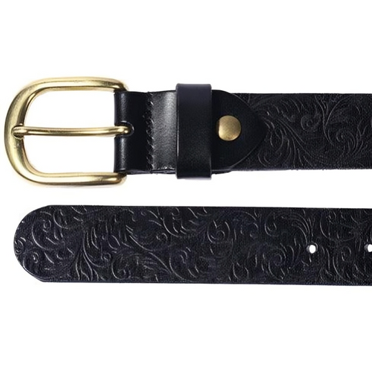 Unique Western Leather Belt For Women, Eyota Model - Leather Purse Backpack
