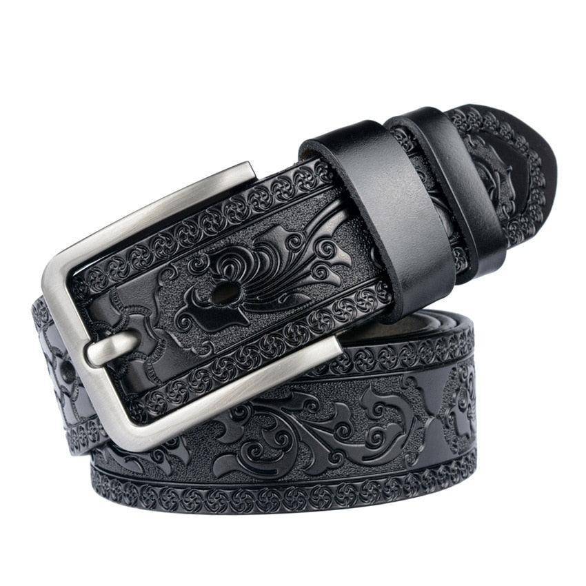 Custom Western Leather Belt For Men, Glory Model - Leather Purse Backpack
