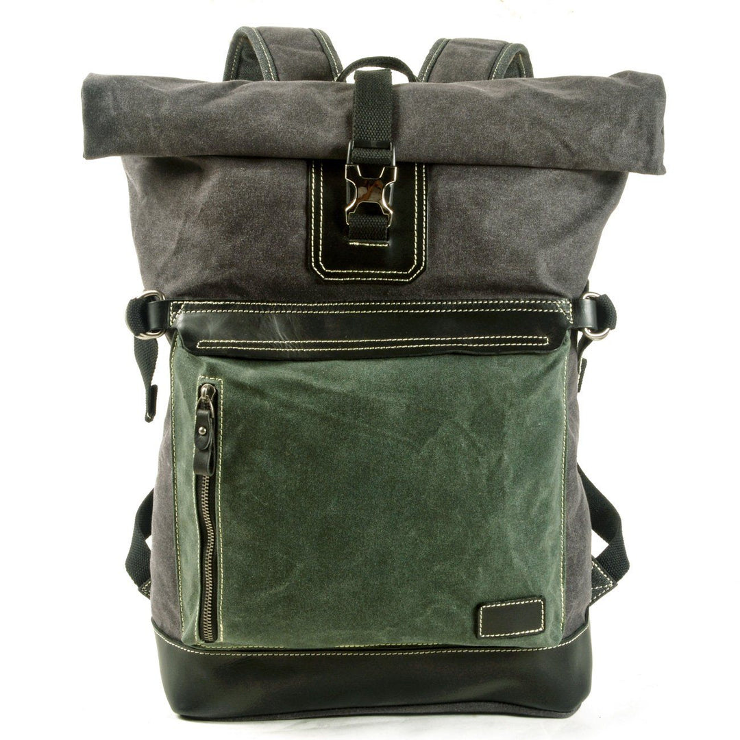 Trendy College Bag – Spacious, Durable Backpack for School and Campus - Leather Purse Backpack