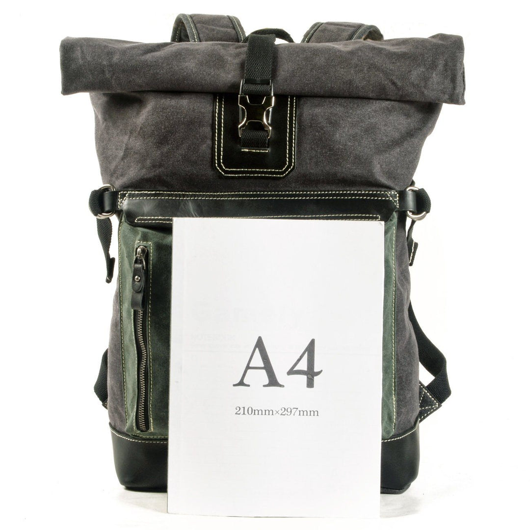 Trendy College Bag – Spacious, Durable Backpack for School and Campus - Leather Purse Backpack