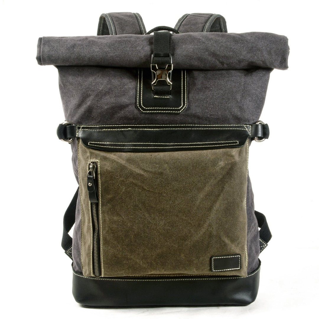 Trendy College Bag – Spacious, Durable Backpack for School and Campus - Leather Purse Backpack