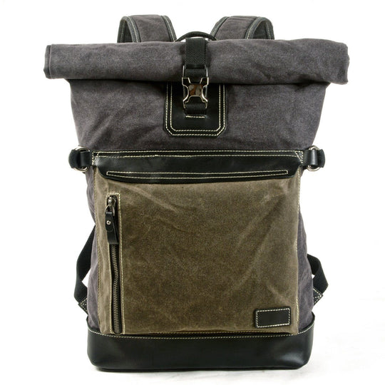 Trendy College Bag – Spacious, Durable Backpack for School and Campus - Leather Purse Backpack