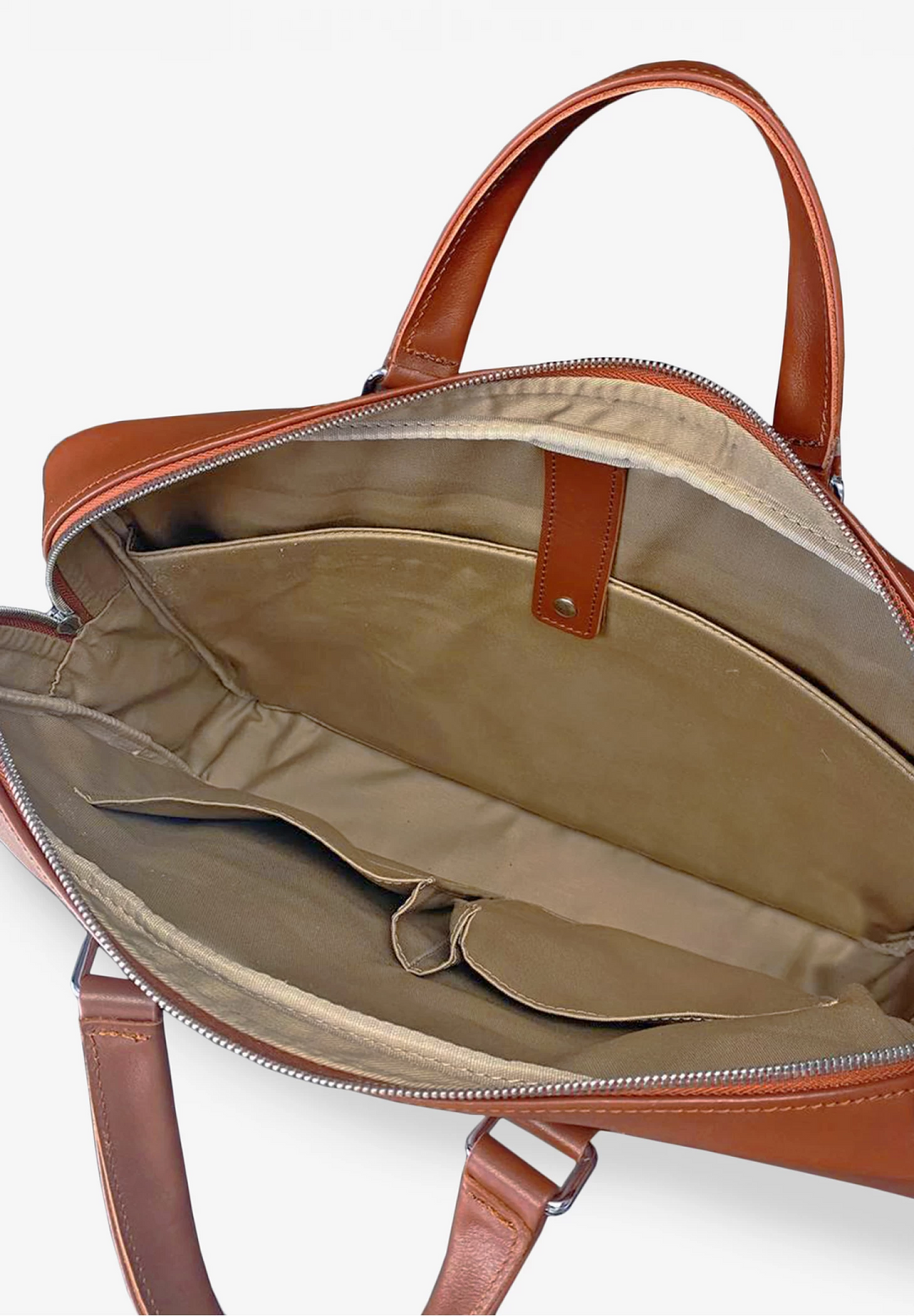 Leather Laptop Bag – Elegant and Durable for Everyday Use - Leather Purse Backpack