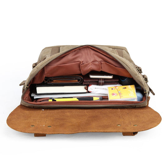 Stylish DSLR Camera Bag with Multiple Compartments and Ergonomic Design - Leather Purse Backpack