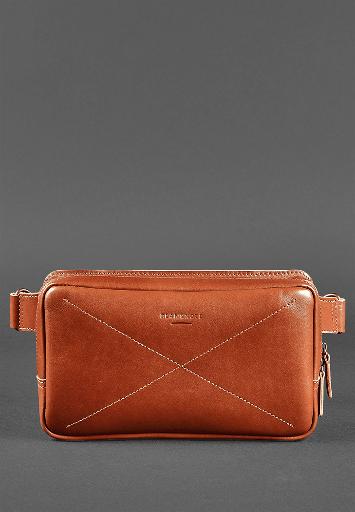 Elegant Handmade Soft Leather Sling Bag - Luxury Sling Bag - Leather Purse Backpack