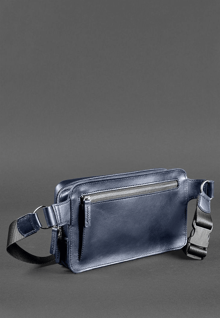 Elegant Handmade Soft Leather Sling Bag - Luxury Sling Bag - Leather Purse Backpack