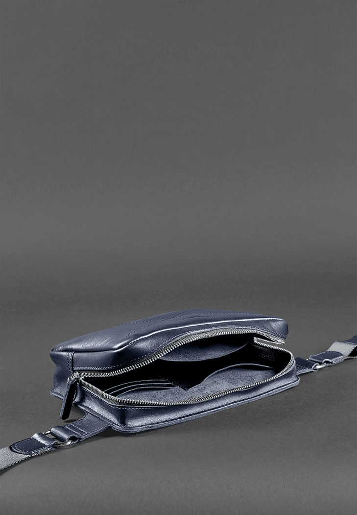 Elegant Handmade Soft Leather Sling Bag - Luxury Sling Bag - Leather Purse Backpack