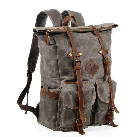 Stylish Hipster Backpack with Adjustable Straps and Urban Appeal - Leather Purse Backpack