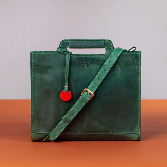 Leather Laptop Bag, MacBook Bag, Briefcase for Laptop