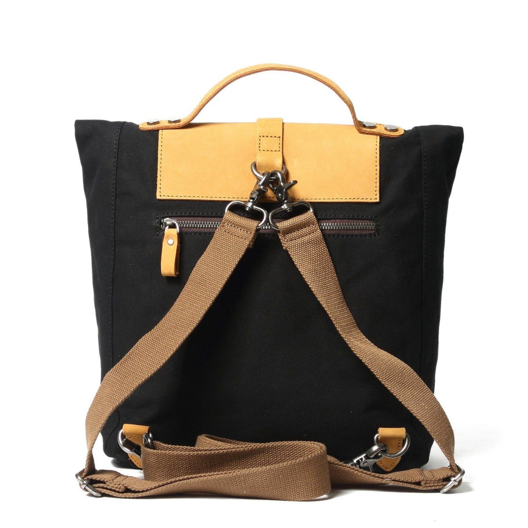 Elegant Women’s Rucksack with Modern Design - Leather Purse Backpack