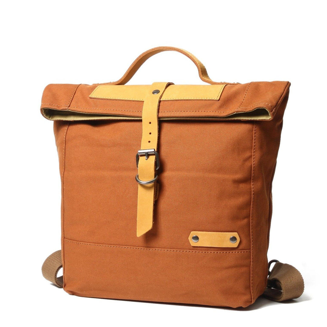 Elegant Women’s Rucksack with Modern Design - Leather Purse Backpack