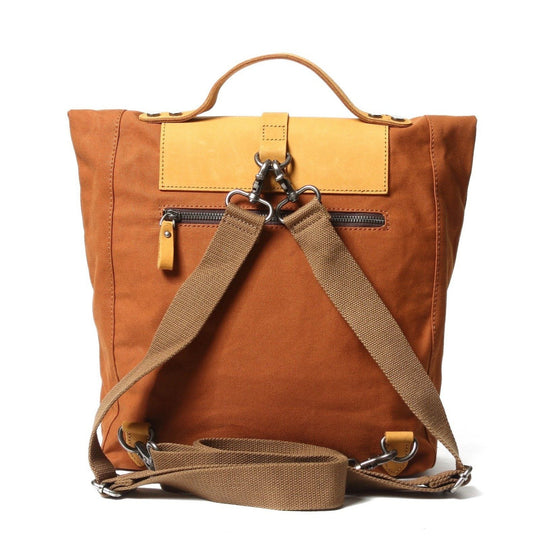 Elegant Women’s Rucksack with Modern Design - Leather Purse Backpack