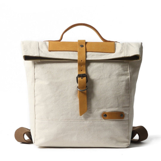 Elegant Women’s Rucksack with Modern Design - Leather Purse Backpack