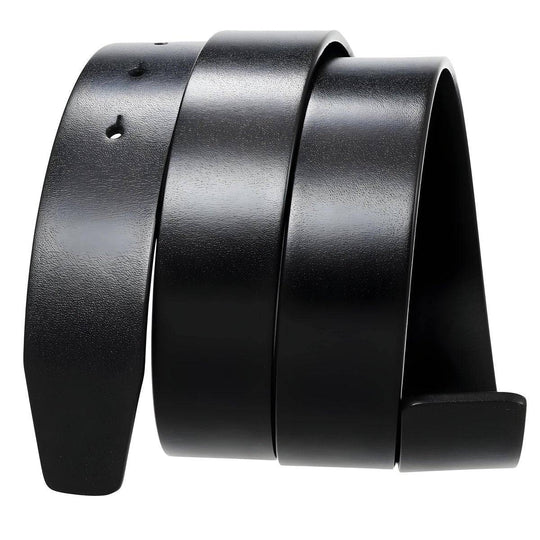 Leather Men's Belt, For Pin Buckles, Gile Model - Leather Purse Backpack