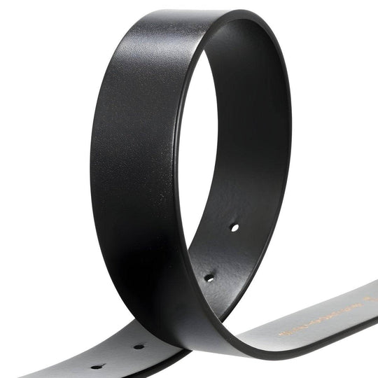 Leather Men's Belt, For Pin Buckles, Gile Model - Leather Purse Backpack